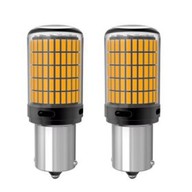 22308 SMD-1156-144SMD 2db-os 21W - sárga - 12-48V CANBUS