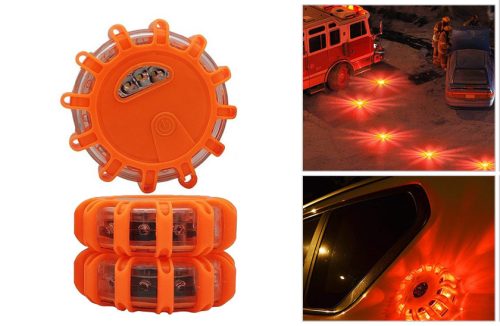 23008 Kfz-Warnleuchte 12 + 3 LED W14322-3