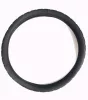 Lenkradbezug aus Kunstleder, schwarz KV-HB23825/4-1bk
