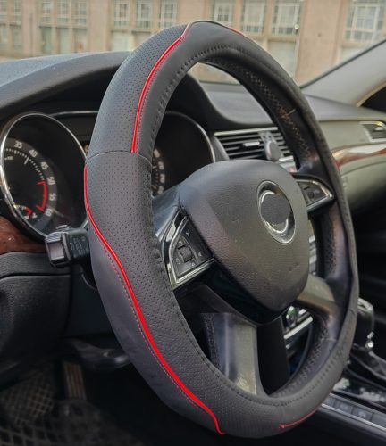 Lenkradbezug aus Kunstleder, 40 cm, 2393-40