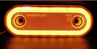 25224 20-LED-Breitenanzeiger – gelb – E-geprüft – 12–24 V