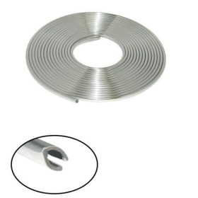 15 m lange, 5 mm breite Chrom-Zierleiste KCS-A01