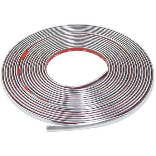15 m lange, 5 mm breite Chrom-Zierleiste KCS-A01