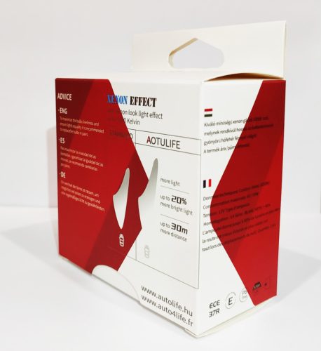 28027 +40 % höhere Helligkeit, 2 Stück H4-Weißlampen – 100 W, 12 V