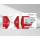 28058 +40 % höhere Helligkeit 2 Stück H7 Weißlampe - 100 W 12 V H7SB+