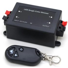 30075 LED-Streifen mit Dimmer und Fernbedienung, 12/24 V