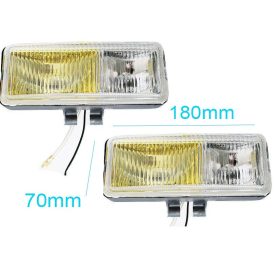   Rechteckiger Nebelscheinwerfersatz mit Doppelnebelscheinwerfer KL-SW1203 / HY-116B