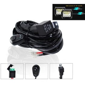   Autoscheinwerfer, Arbeitsscheinwerfer, Tagfahrlicht-Schalterset 12V 100Watt