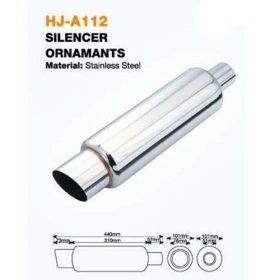 Auspuffschalldämpfer Edelstahl KP-HJA112