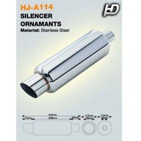 Auspuffschalldämpfer Edelstahl KP-HJA114