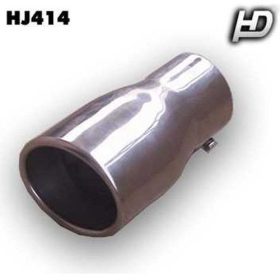 Auspuffendrohr, rund, konisch, KPV-HJ414