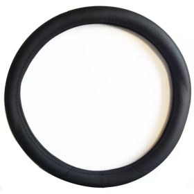 Belüfteter Lenkradbezug in Lederoptik, schwarz KV-HB23518BK