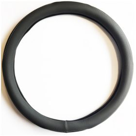   Belüfteter Lenkradbezug aus Kunstleder, schwarz-grau KV-HB27949 BK/G