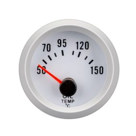   Öltemperaturanzeige mit weißem Hintergrund, 12 V, 52 mm - OR-LED7703