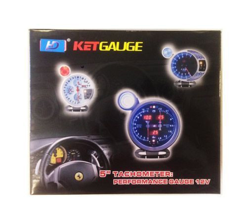 Zusätzliches Instrument – Drehzahlmesser mit Ganganzeige und weiteren Instrumenten LED-7785BL