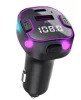C49 Bluetooth-Freisprecheinrichtung 5.3+EDR RGB - FM/Sender - 12/24 V