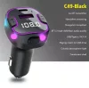 C49 Bluetooth-Freisprecheinrichtung 5.3+EDR RGB - FM/Sender - 12/24 V