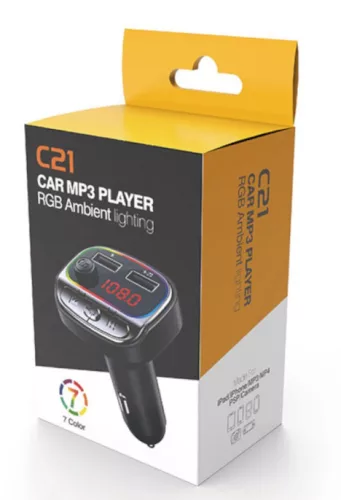 C21 Bluetooth-Freisprecheinrichtung RGB - FM/Sender - 12/24 V