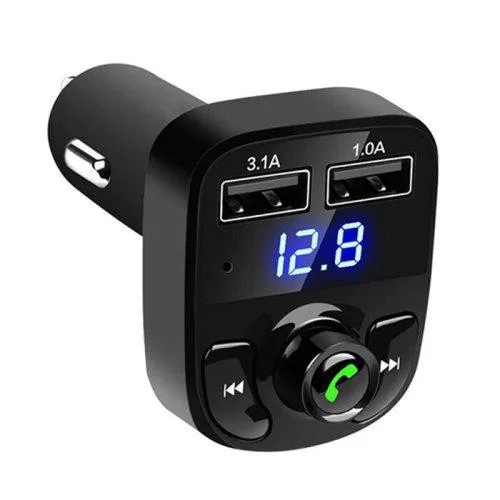 X8 Bluetooth-Transmitter mit LCD-Display, 12 V
