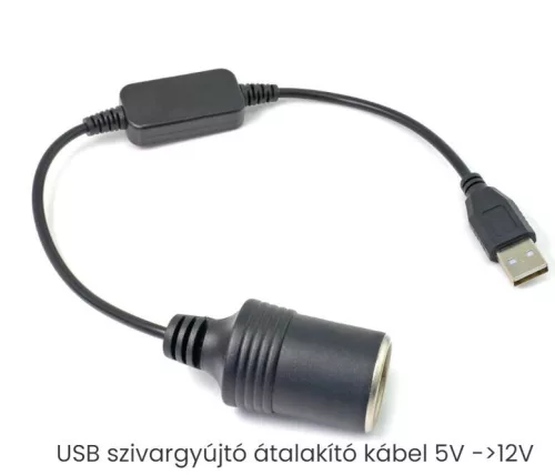 A15163-1 USB-Anschluss auf 12-V-Zigarettenanzünderbuchse im Auto, Konverter-Adapterkabel