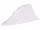 Haifischflossen-Radioantenne – weiß – 58540WT