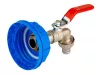 Dosenverschluss mit Metallhahn 61 mm - 1/2