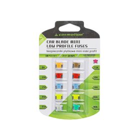   Flachsicherungen MINI LOW PROFILE mit LED-Anzeige, 10 Stück.