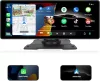 10.26 Hüvelykes hordozható Magyar nyelvű Android Autó és CarPlay Multimédia rendszer 350°-os kamerával - 12V