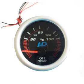 Öltemperaturanzeige mit schwarzem Zifferblatt OR-LED7703BK