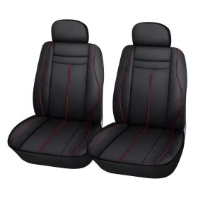   2db-os Kunstleder Sitzbezug - airbaggeeignet / schwarz-rot 80150