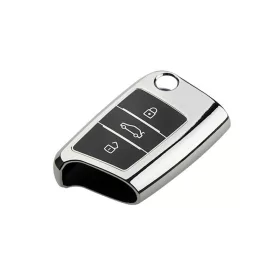 Autoschlüsselgehäuse VW SEAT SKODA Chrom