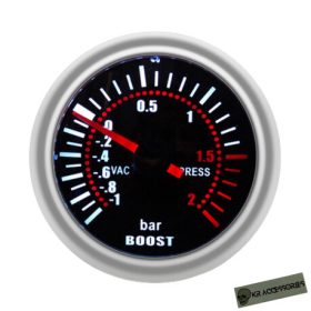 84030 2BAR Turbo-Druckmanometer mit schwarzem Zifferblatt