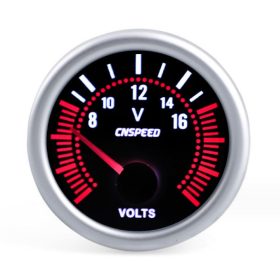 84061 Spannungsmesser mit schwarzem Zifferblatt