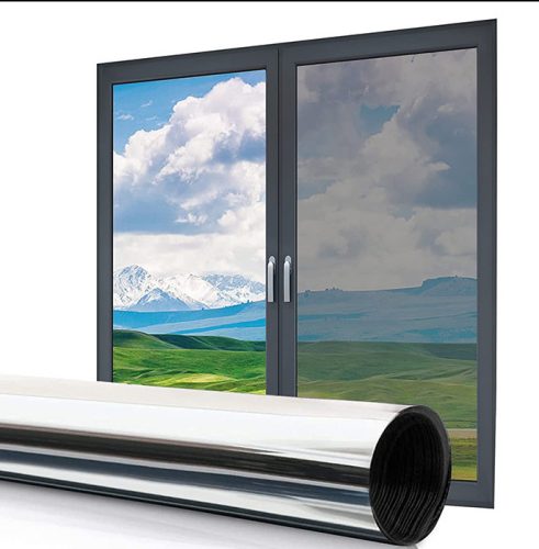 Fenster, Glastönungsfolie SILBER SPIEGEL - 50 x 300 cm W03244-1