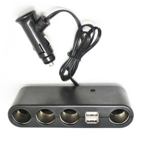 USB- und Zigarettenanzünder-Splitter AE-WF0120 12/24 V