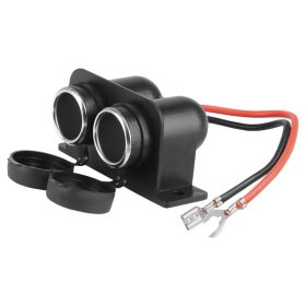 Steckdose 12V 15A, doppelt, elektrisch, wasserdicht