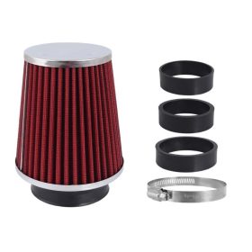 Luftfilter 120 x 130 x 90 mm, rot, Adapter: 60, 63, 70 mm