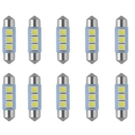 10 Stück/Packung CANBUS 3SMD LED SMD-CD36mm-3SMD Soffit