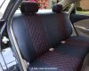 Universell schwarz/rot steppelt Sitzbezug Set UL-AG23002BK