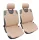 Jersey-Sitzbezüge, 2-teilig, beige, traditionell, UL-JERSEY, BEIGE
