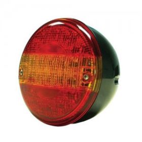 Runde LED-Rückleuchte – 3 Funktionen – 24 V – 140 mm