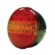 Runde LED-Rückleuchte – 3 Funktionen – 24 V – 140 mm