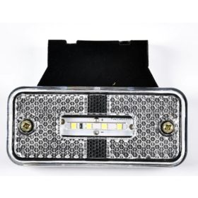 4-LED-Breitenanzeige, weiß, 12–24 V – E-Kennzeichnung