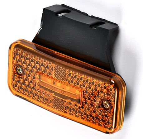 4 gelbe LEDs zur Breitenanzeige, 12–24 V – E-Kennzeichnung