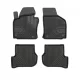 SEAT Leon II hatchback 2005-2012 Hochbord-Gummimatte FROGUM NO.77