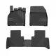 Renault Scenic III minivan 2009-2016 Hochbord-Gummimatte FROGUM NO.77