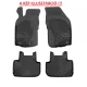 Fiat Fiorino III van 2008-2016 Hochbord-Gummimatte FROGUM NO.77
