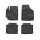 Suzuki Celerio hatchback 2014- Hochbord-Gummimatte FROGUM NO.77