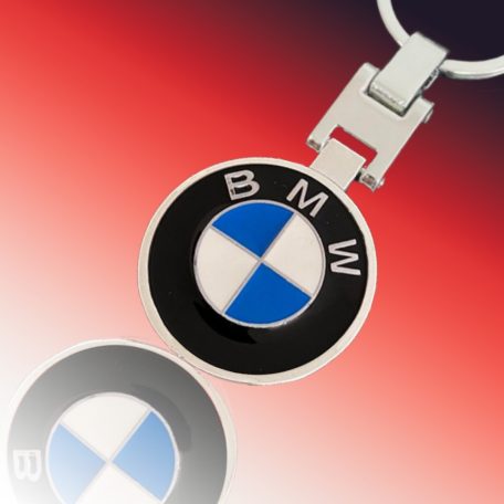 BMW 3D autós embléma kulcstartó