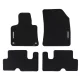 HORIZON passgenaue Gummifußmatte Citroën C4 Picasso II minivan, 1st and 2nd rows 2013-2019 PREMIUM